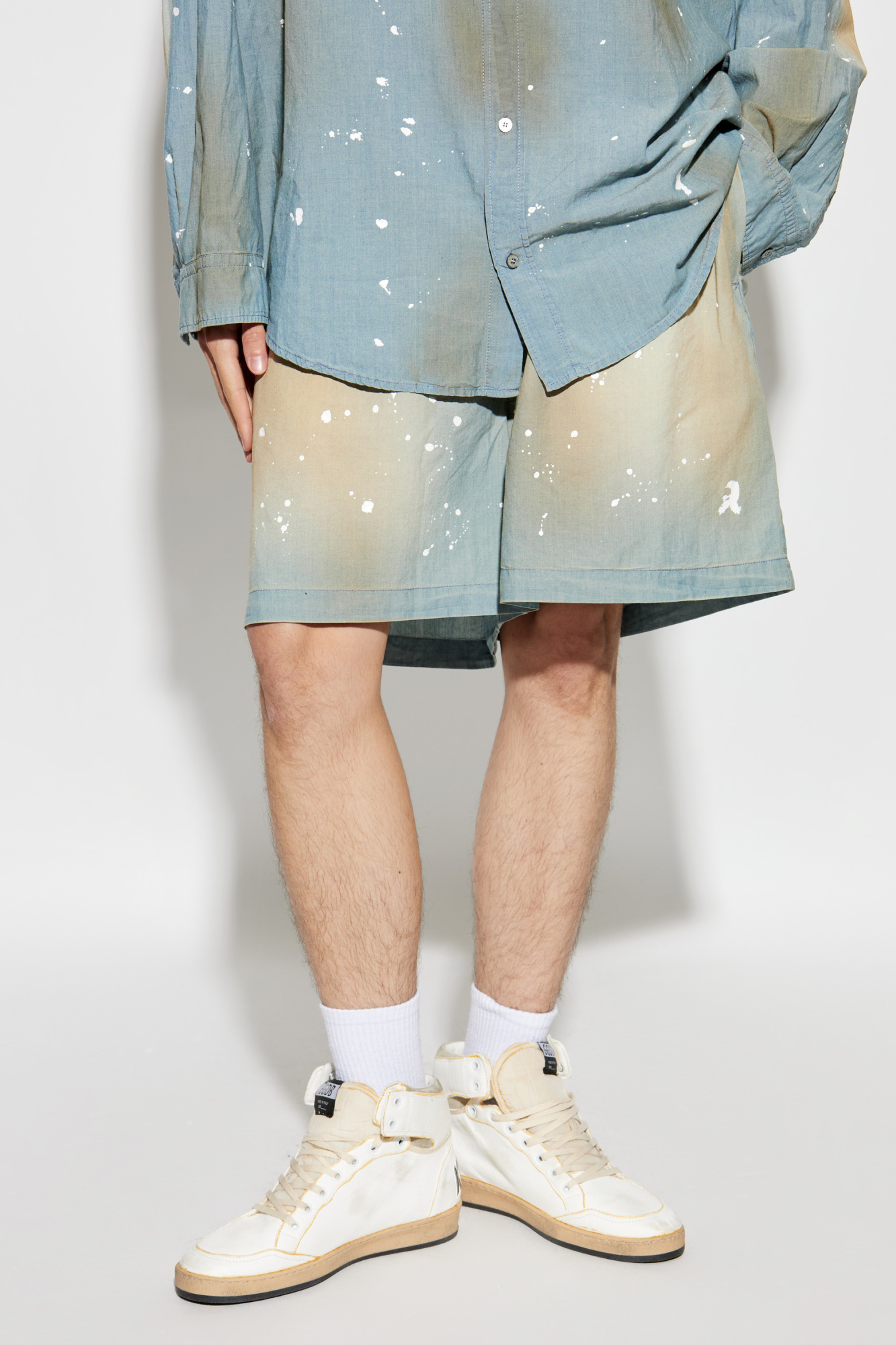 深水光太着用 ACNE STUDIOS TAILORED SHORTS 46 深水光太着用 ACNE STUDIOS TAILORED SHORTS 46
